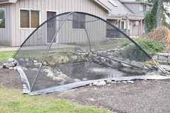 EasyPro Deluxe Pond Cover Net (tent) 10 x 14' with 12 anchors
