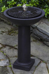 Photo of Campania Equinox Birdbath Fountain - Marquis Gardens
