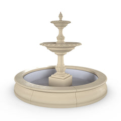 Photo of Campania Charleston Fountain in Basin - Marquis Gardens