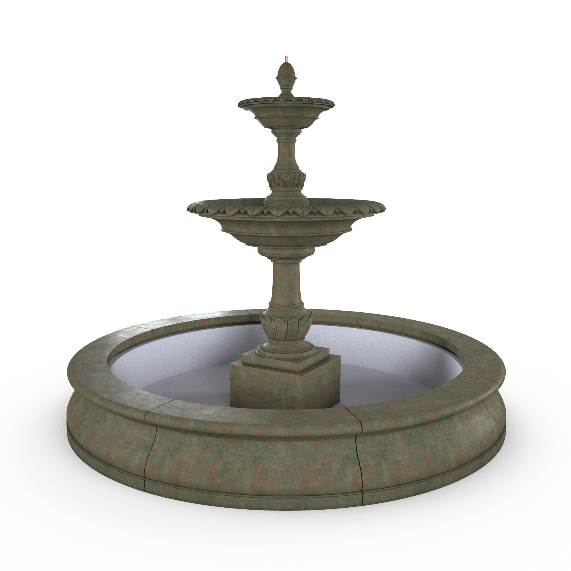 Photo of Campania Charleston Fountain in Basin - Marquis Gardens