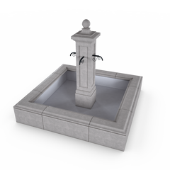 Photo of Campania Luberon Estate Fountain - Marquis Gardens
