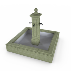 Photo of Campania Luberon Estate Fountain - Marquis Gardens