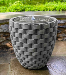Campania M Weave Disc Fountain