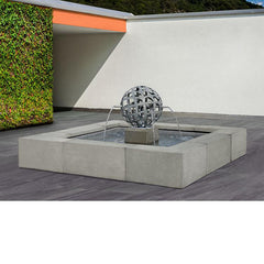 Campania Concourse Sphere Fountain