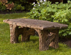 Photo of Campania Faux Bois Bench - Marquis Gardens