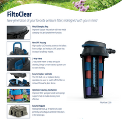 Atlantic Oase Filtoclear  Pressurized Filter w/. Uv (Gen 3)