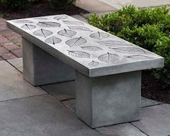 Photo of Campania Hydrangea Leaf Bench - Marquis Gardens