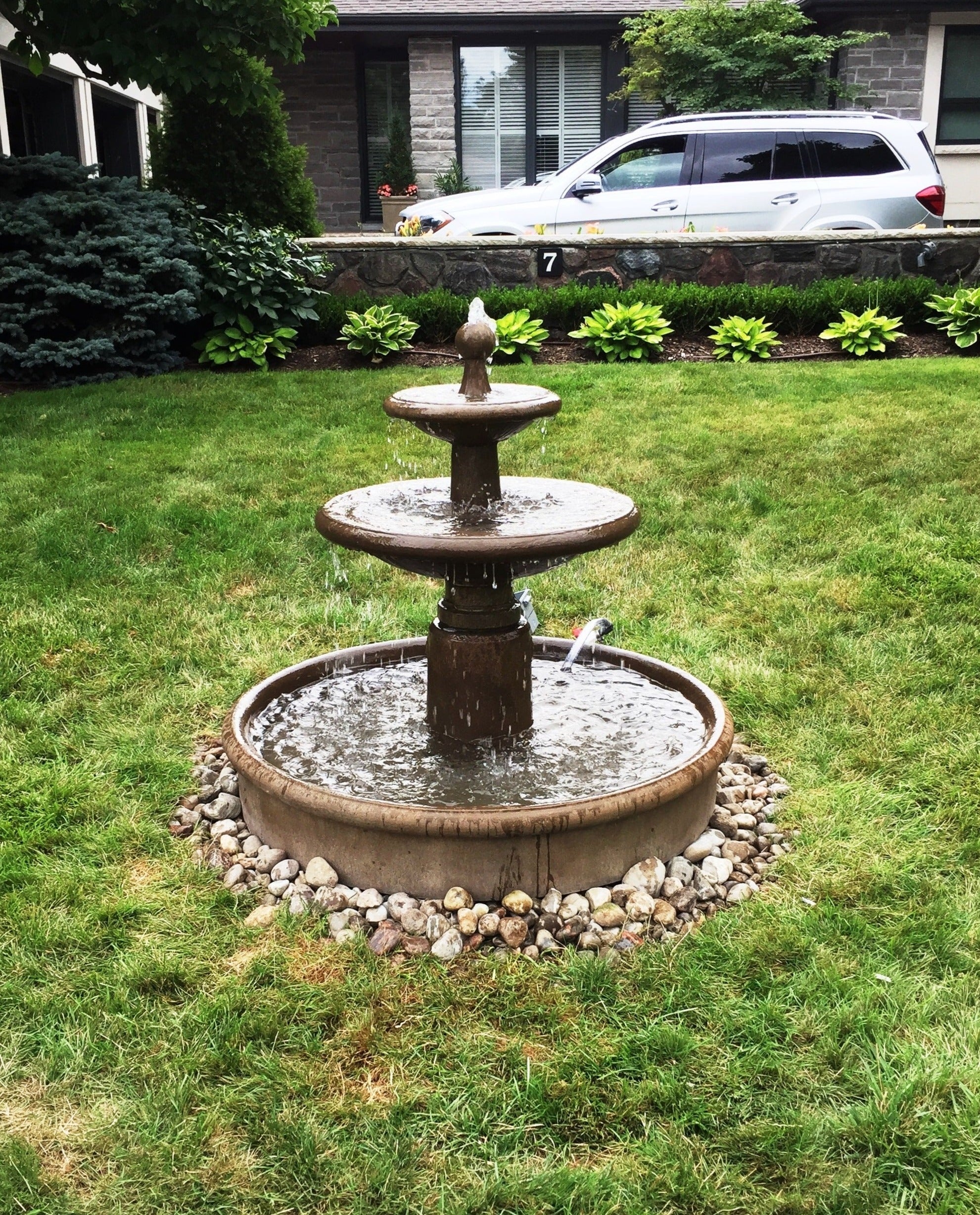 Photo of Campania Esplanade Two Tier Fountain - Marquis Gardens