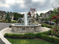 Photo of Stainless Steel Spray Ring with Stainless Steel Nozzles - Marquis Gardens