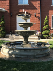 Photo of Stainless Steel Spray Ring with Stainless Steel Nozzles - Marquis Gardens