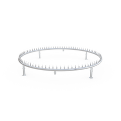 Photo of Stainless Steel Spray Ring with Stainless Steel Nozzles - Marquis Gardens