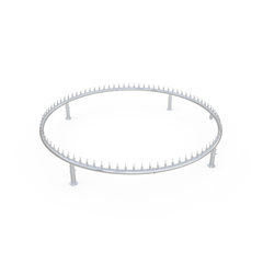 Photo of Stainless Steel Spray Ring with Stainless Steel Nozzles - Marquis Gardens