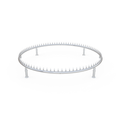 Photo of Stainless Steel Spray Ring with Stainless Steel Nozzles - Marquis Gardens