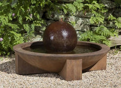 Photo of Campania Low Zen Sphere Fountain - Marquis Gardens