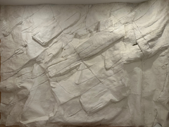 A Large Wall Covered by the White Andes Wall Panel