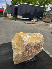 Bubble Rock 215 Beige Limestone