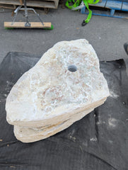 Bubble Rock 245 Beige Limestone