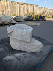 Bubble Rock 245 Beige Limestone
