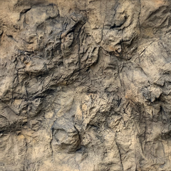 Close-up Image of Cavern Wall Texture and Patterning