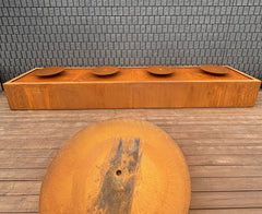Corten Steel Linear Pond