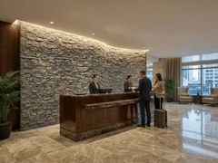 Universal Rocks Cobblestone Rock Wall Panel