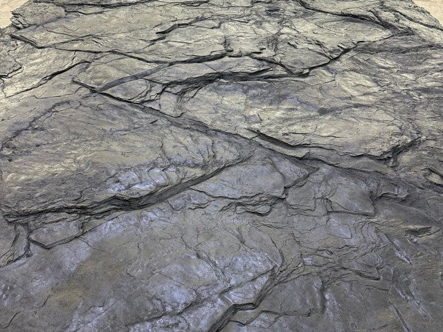 Close up of Texture and Depth of Slate Wall Panel