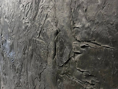 Close up of Texture and Depth of Slate Wall Panel