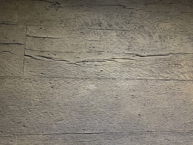 Closeup of Woodland Panel, Showcasing Texture and Slat Patterns Of Castle Rock Colour
