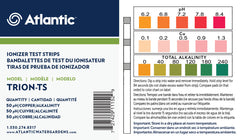 Atlantic Oase Triton Ionizer Test Strips (50/Bottle)