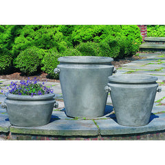 Photo of Campania Scroll Handle Planters - Marquis Gardens