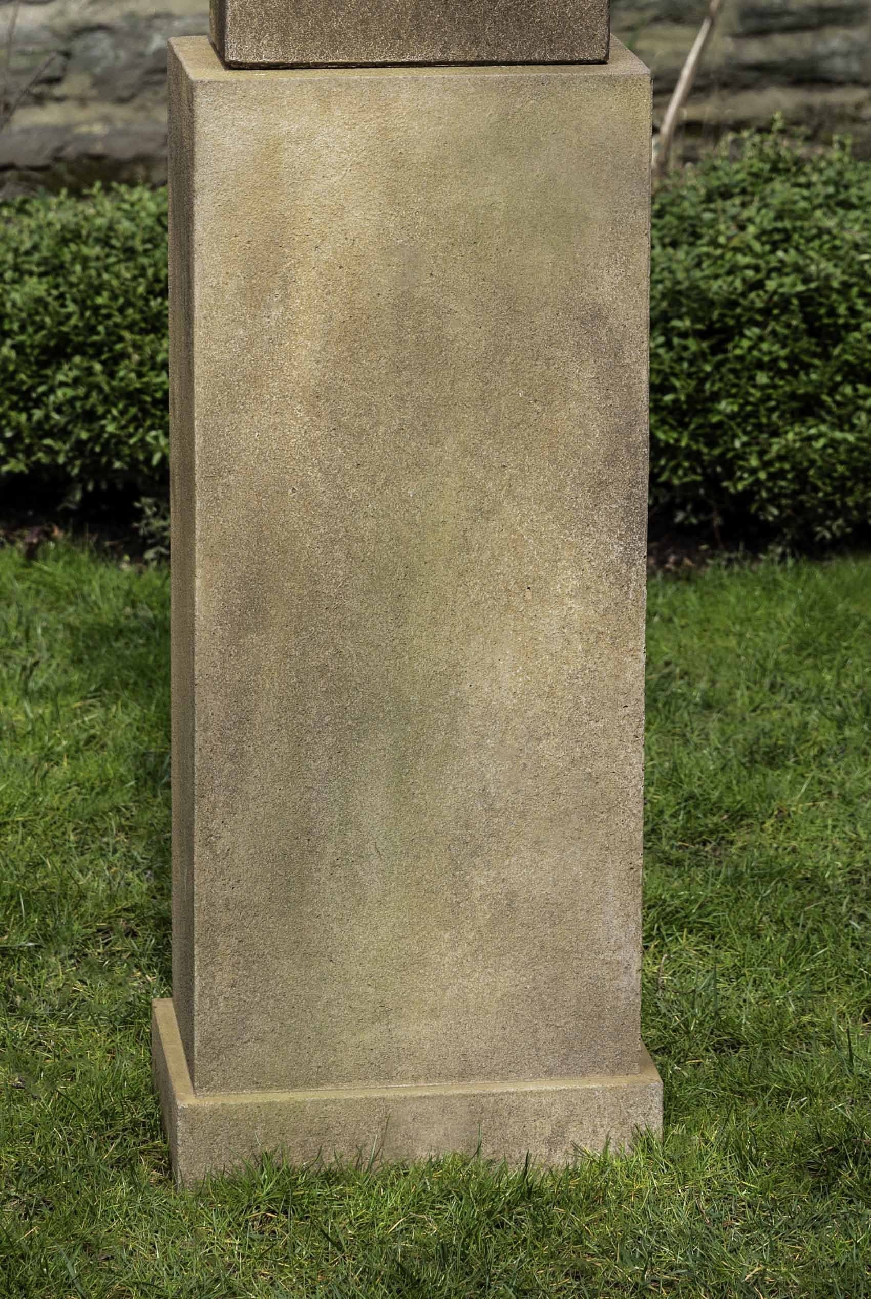 Photo of Campania Rectangular Tall Pedestal - Marquis Gardens