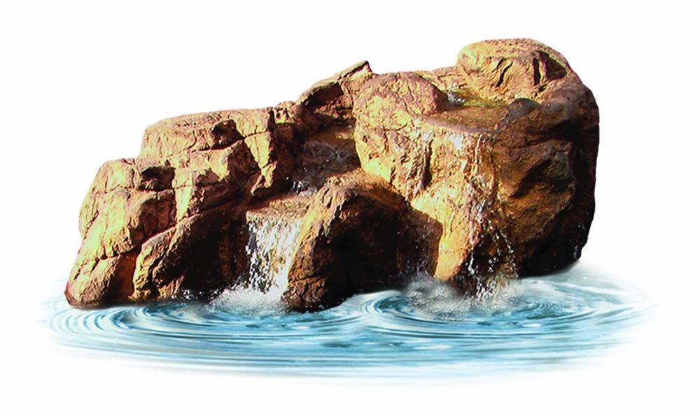 Photo of Falling Springs Pebble Pond Falls - PLW-003 - by Universal Rocks - Marquis Gardens
