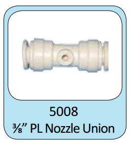 Photo of ProEco Push Lock Nozzle Union 3/8"  - Marquis Gardens
