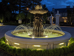 Photo of Stainless Steel Spray Ring with Stainless Steel Nozzles - Marquis Gardens