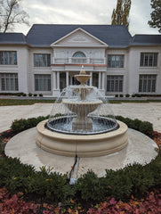 Photo of Campania Charleston Fountain in Basin - Marquis Gardens