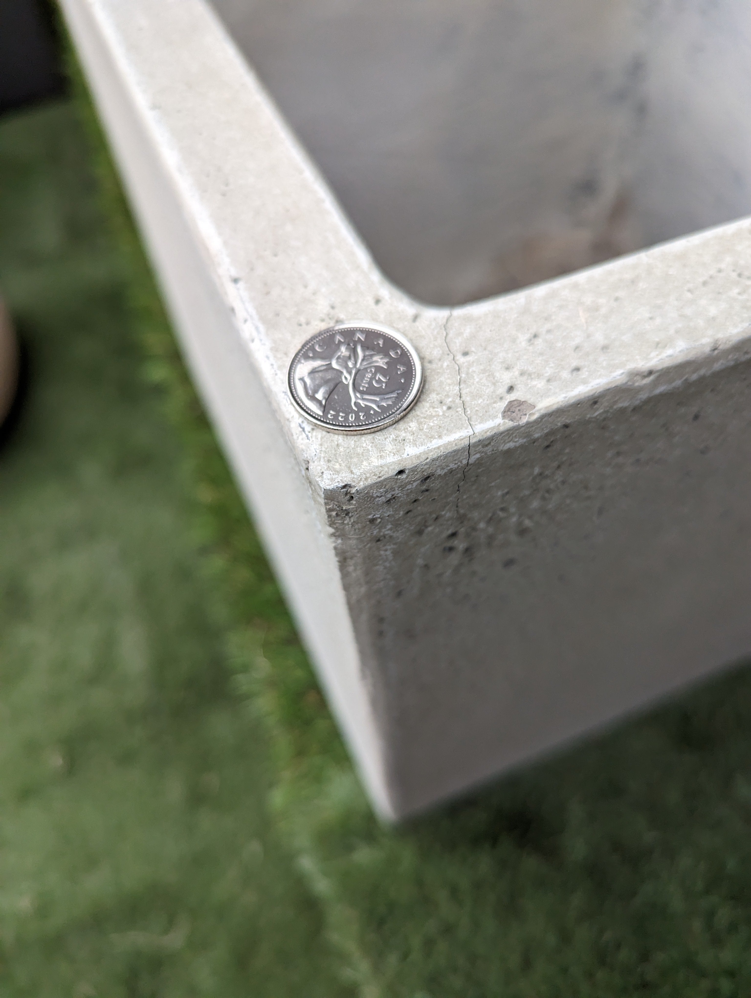 Photo of Campania Laguna Square Planter Medium - Clearance - Marquis Gardens