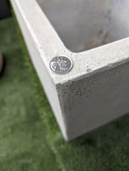 Photo of Campania Laguna Square Planter Medium - Clearance - Marquis Gardens