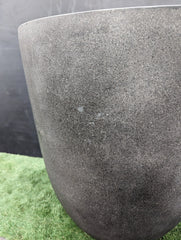 Photo of Campania Bradford Medium Charcoal Planter 01 - Clearance - Marquis Gardens