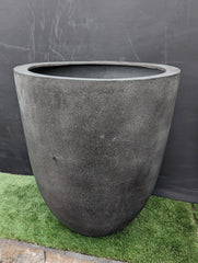 Photo of Campania Bradford Medium Charcoal Planter 01 - Clearance - Marquis Gardens
