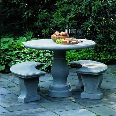 Photo of Campania Palladio Bench - Marquis Gardens