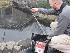 EasyPro Deluxe Pond Cover Net (tent) 10 x 14' with 12 anchors