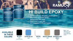 Ramuc Hi Build Epoxy Paint - 2 Gal Kit