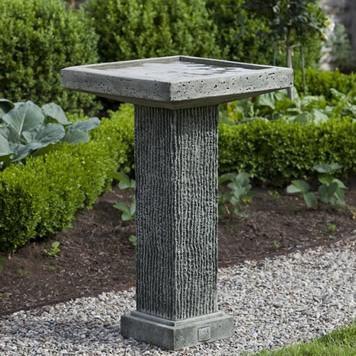 Photo of Campania Reef Point Birdbath - Marquis Gardens