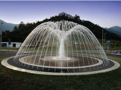 Photo of Stainless Steel Spray Ring with Stainless Steel Nozzles - Marquis Gardens