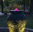 Photo of Aquascape Stacked Slate Urn Fountain Kits - Aquascape Canada