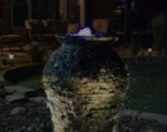 Photo of Aquascape Stacked Slate Urn Fountain Kits - Aquascape Canada