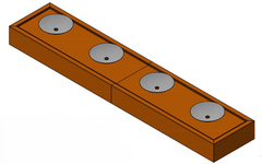 Corten Steel Linear Pond