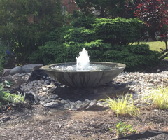 Self-Contained Bubbling Low Zen Bowl