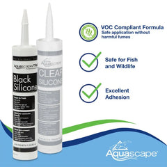 Aquascape Black & Clear Silicone