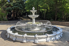 Photo of Stainless Steel Spray Ring with Stainless Steel Nozzles - Marquis Gardens